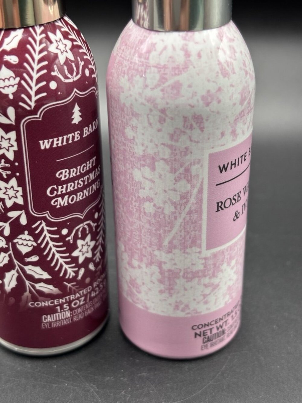 Bath Body & Works 2 Pack Concentrated Room Sprays 1.5 oz Christmas Orange Rose - Picture 15 of 16